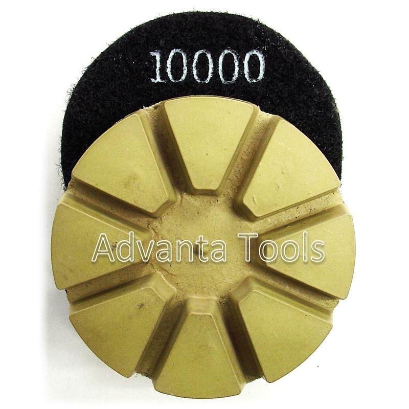 3” Metal Bond Diamond Polishing Pad for Concrete Floor – 10000 Grit