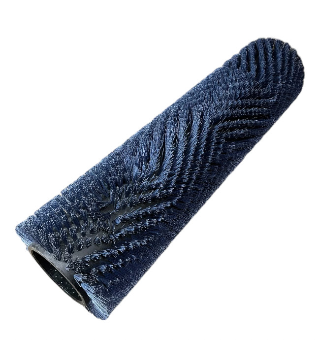 Roller Brush Blue 45 in Length Black Housing 6 Notch Drive Gray