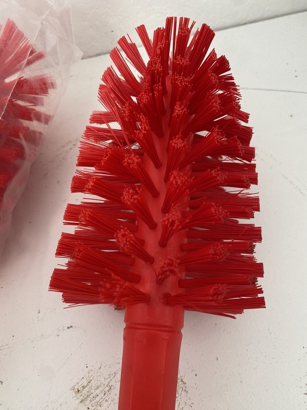 Lot Of 2 Vikan 5381904 3 1/2 In W Bottle Brush, Stiff, 10 1/4L Handle, 6 1/2l gallery