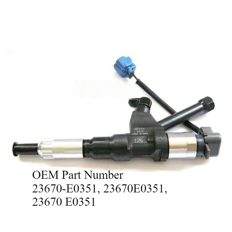 095000-5215 Common Rail Fuel Injector Fits DENSO Engine HINO P11C Kobelco SK450