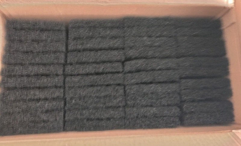 Case of Kleen Handler Cleaning Stripping Pads Surface Cleaning Scrub Black gallery