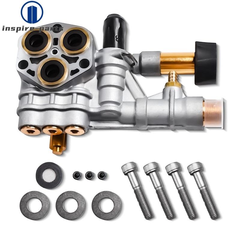 7108366 Pressure Washer Pump Manifold Replacement For Simpson 510020 520006