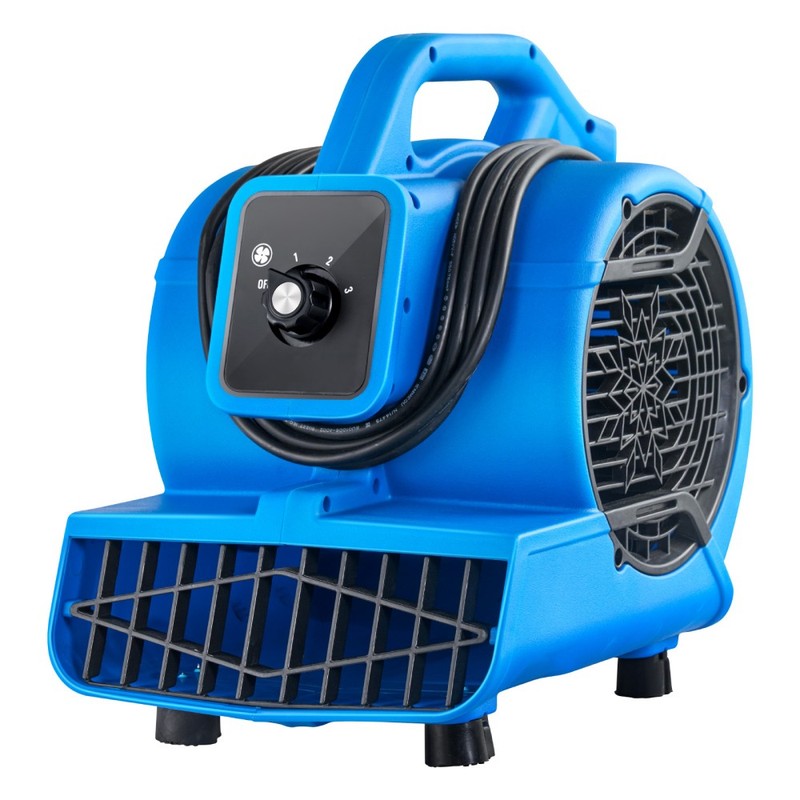 Floor Blower 1360 RPM 600 CFM Air Mover with 4 Blowing Angles 3-Speeds gallery
