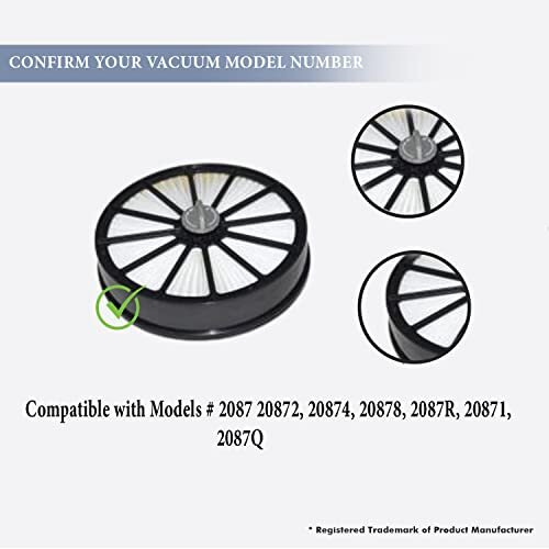 Bissell Vaccum Pleated Filter Fits 2087, 20872, 20874, 20878, 2087R, 20871, 2... gallery