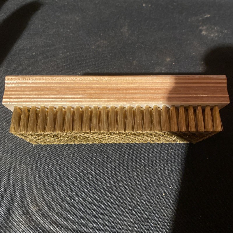 Non sparking brass brush