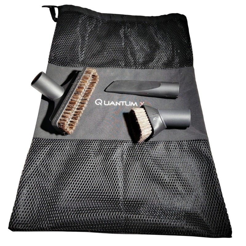 Quantum X QX‑8002 Vacuum Replacement Accessory Set 4‑Piece Black