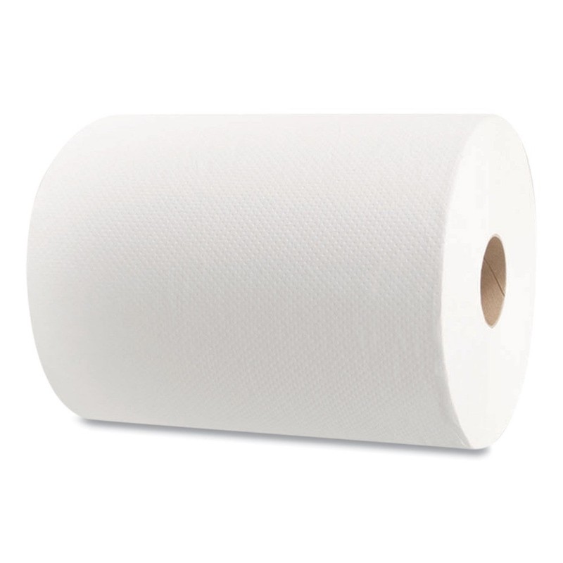 Morcon Paper W106 1-Ply 10" x 800 ft. 10" Roll Towels - White (6/Carton) New gallery
