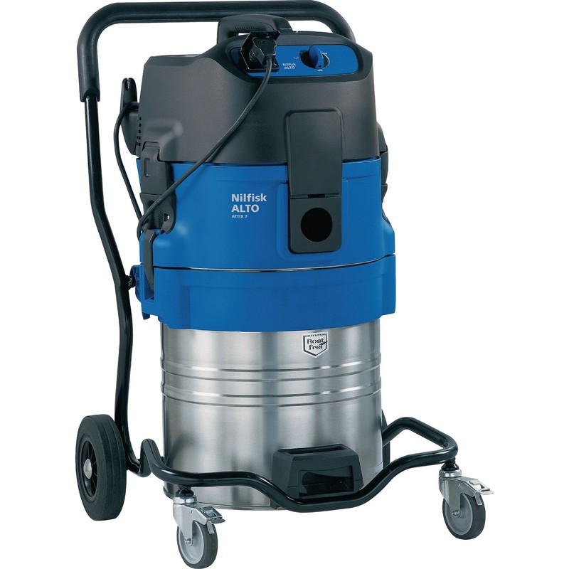 Wet & Dry Vacuum Cleaner Attix 751-61 1500W 3600L/min 230mbar 70L Nilfisk Vacuum Cleaner