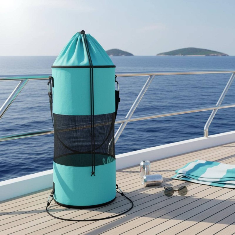 Boat Garbage Bag Breathable Boat Trash Bag Oxford Material for Kayak