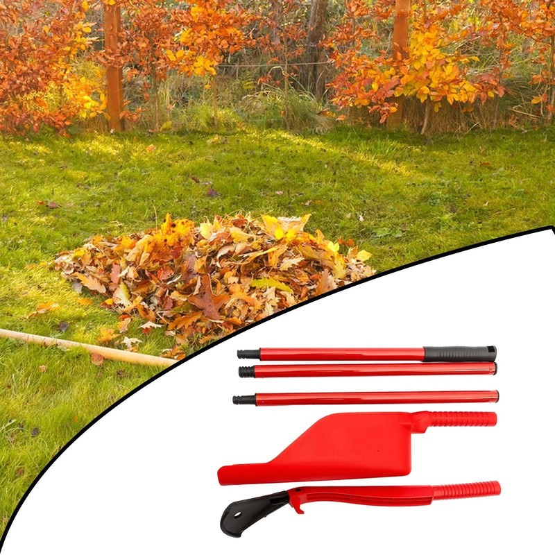 Long Handle Gutter Scoop Eaves Drain Cleaner 5 Piece Set Sturdy Disassemble