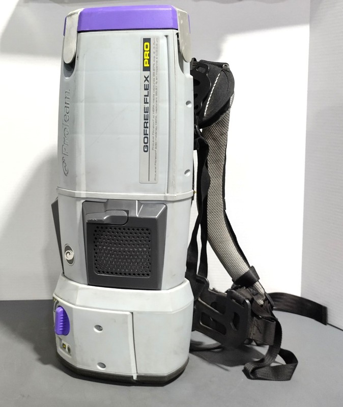 Pro Team Go Free Flex Pro 6-Quart Cordless Industrial Backpack Vacuum & Battery gallery