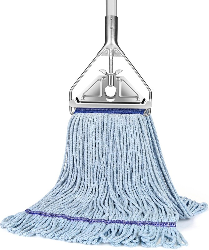 String Mop Heavy Duty for Floor Cleaning- Industrial Commercial Wet Mop with ...