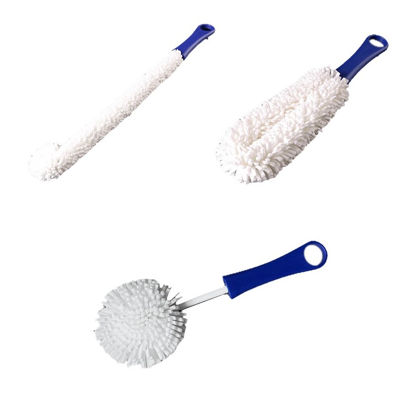 3 Pieces Wine Decanter Cleaning Brush,Flexible Wine for9158