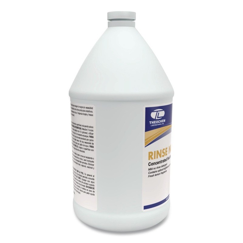 Theochem Laboratories Rinse-No-More Floor Cleaner, Lemon Scent, 1 Gal,4/ct New gallery