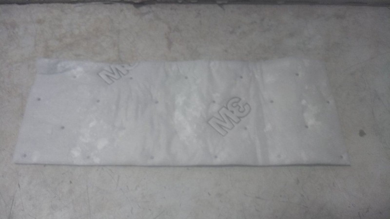 3M M-PD720GG 100 Pk 7-1/2 In x 20-1/2 In Size Gray Absorbent Pad gallery