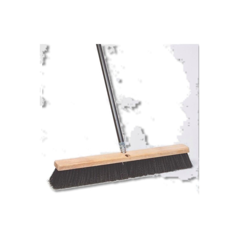 DQB Industries 24 in W Fiber Broom 09985