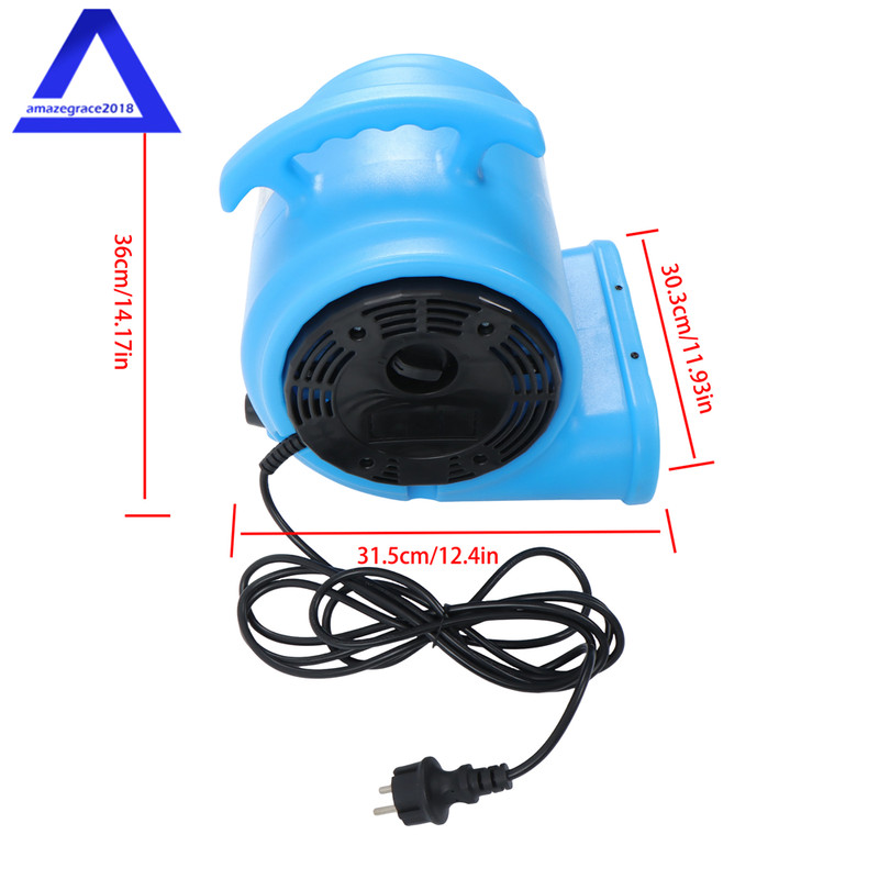 1/2HP 2800CFM 3 Speed Air Mover Carpet Dryer Floor Fan Cooling Fan W/ 15Ft Cord gallery