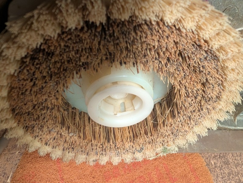 Vintage Hoover Floor Polisher Buffer Scrubber INCOMPLETE Missing Brush Works gallery