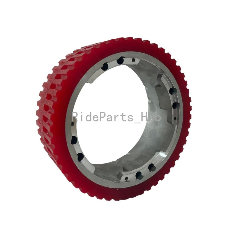 391259 Front Wheel fits Tennant B10 EZ 6100 7080 7100 T7 Rider Sweeper Scrubber gallery