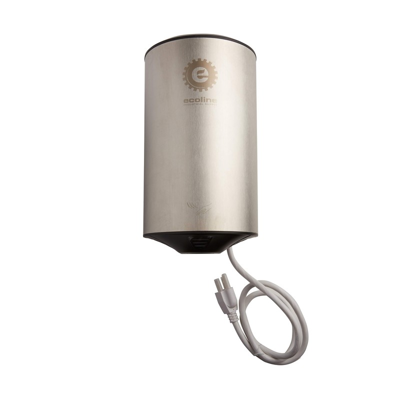 Ecoline - Stainless Steel Hand Dryer, Commercial, Heavy Duty, Electric, Stron...