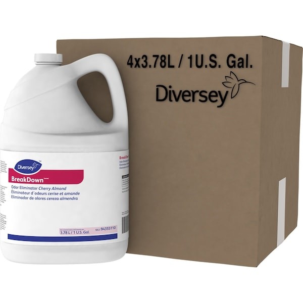 Diversey 94355110 Liquid Deodorizer, Size 1 Gal., Red gallery
