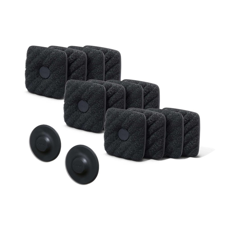 Curio Home Goods Ionic Non-Scratch Dish Sponges Magnetized Holder Odor