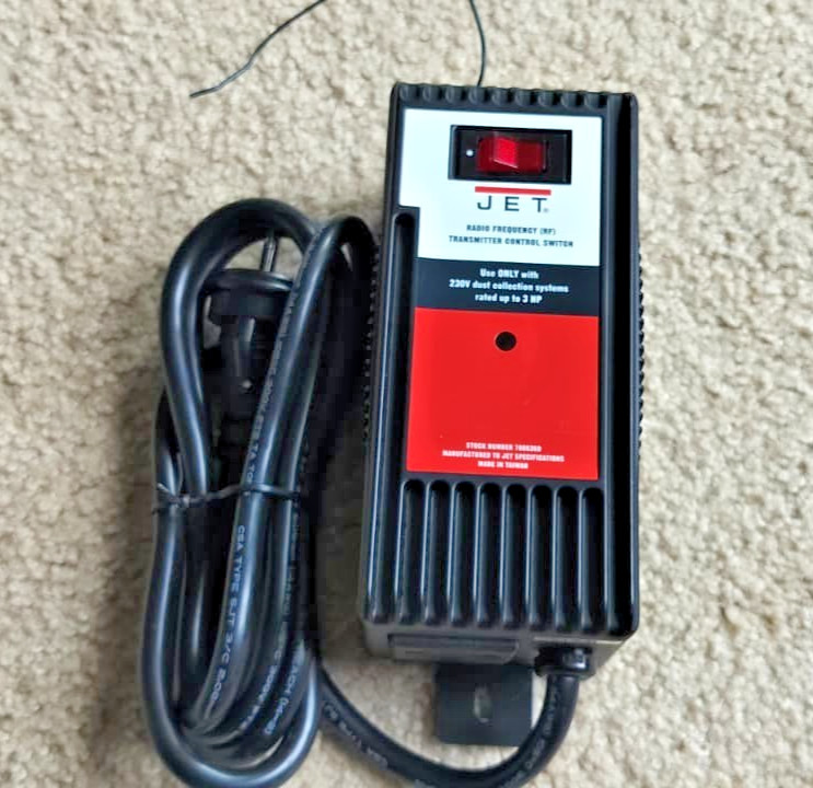 JET RF Remote Control for Dust Collectors, 1Ph 230V (DC-RC230) *MISSING REMOTE* gallery