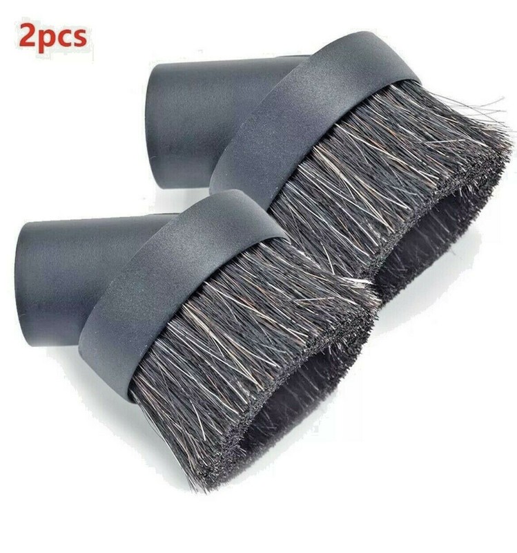 32mm Universal fit Soft non scratching Horsehair Vacuum Cleaner Dusting Brush
