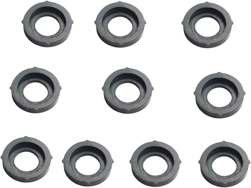 10Pcs Garden Hose Washer for 3/4″ Quick Connect 10-Pack, Black-10PCS