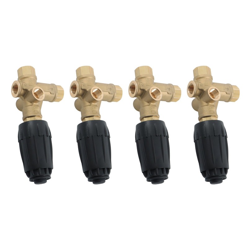 4 Pack AR VRT3-310 Pressure Washer Pump 4350 PSI 8GPM 3/8" FNPT Unloader Valve