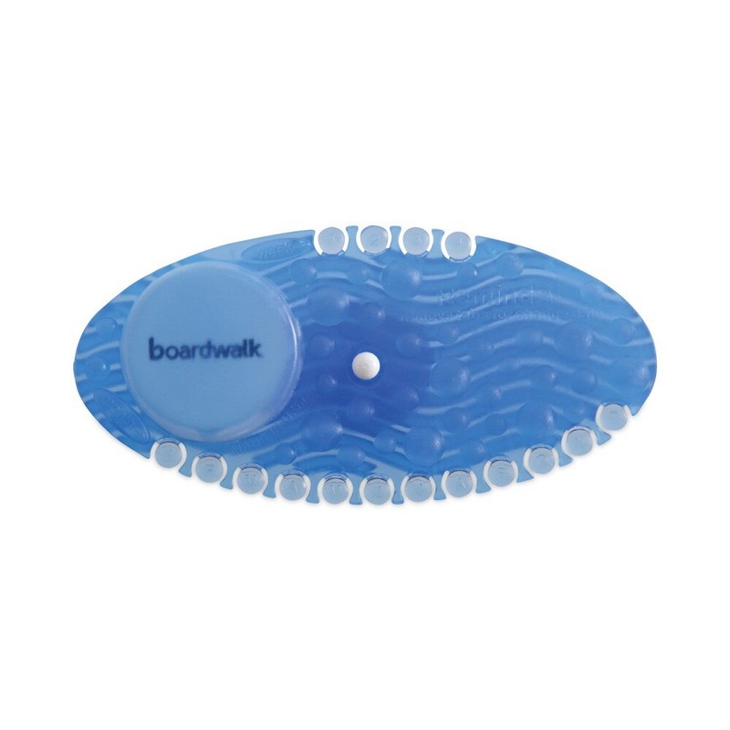 Boardwalk CURVECBL Solid Curve Air Freshener – Cotton Blossom, Blue (10/Bx) New