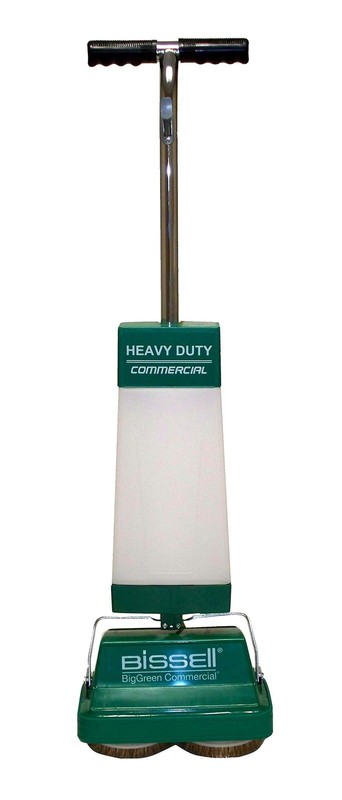 Bissell BigGreen BGFS5000 Portable Two Brush Floor Scrubber & Polisher, Polyp…