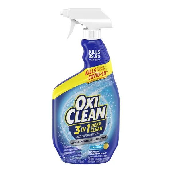 OxiClean 3 in 1 Deep Clean Multi-Purpose Deep Cleaning Spray, 30 Oz.