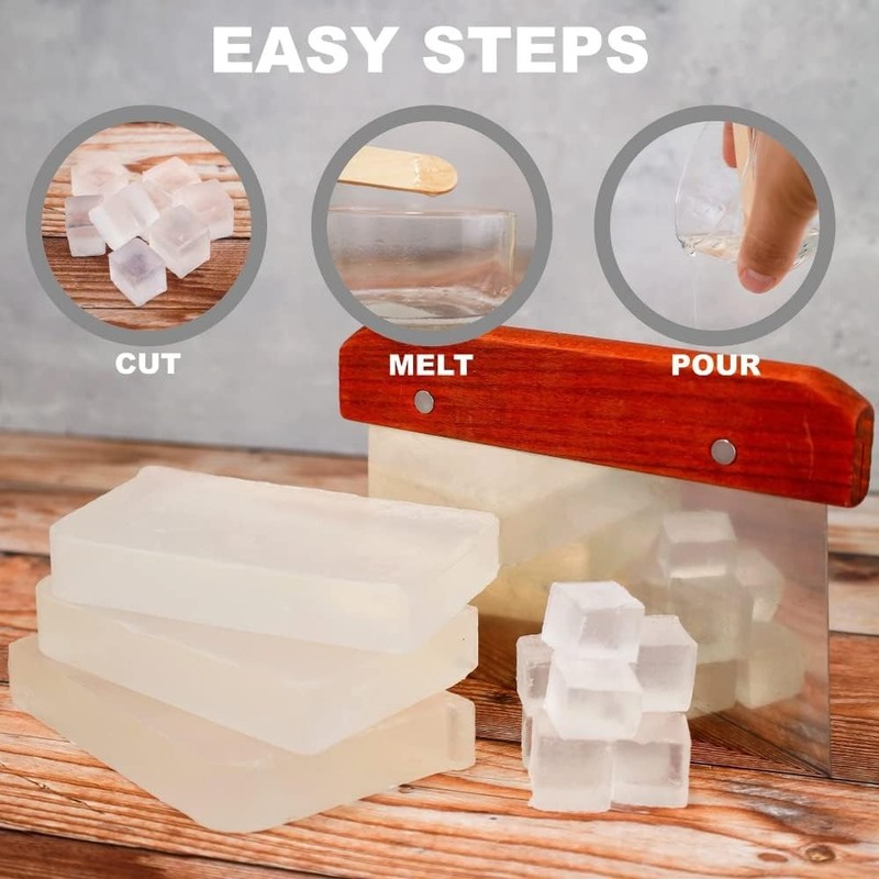 Clear Soap Base - Melt and Pour Glycerin Soap gallery