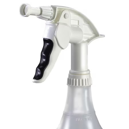 7-1/4″White/Black, Plastic Trigger Foamer, Pk6, 110833