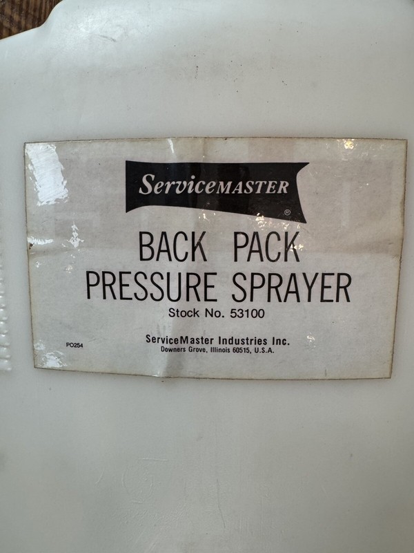 Back Pack Pressure Sprayer 15 Ltr Tank, Straps & Hose OEM Service Master Hvy Dty gallery