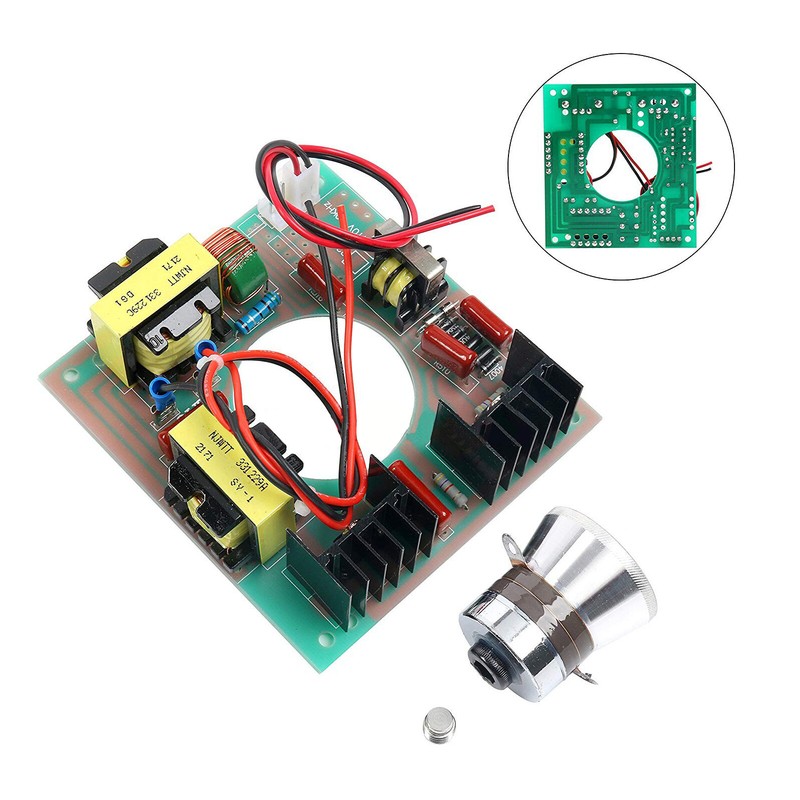 AC 60W 110V 40KHz Ultrasonic Cleaning Transducer Cleaner & Driver Board