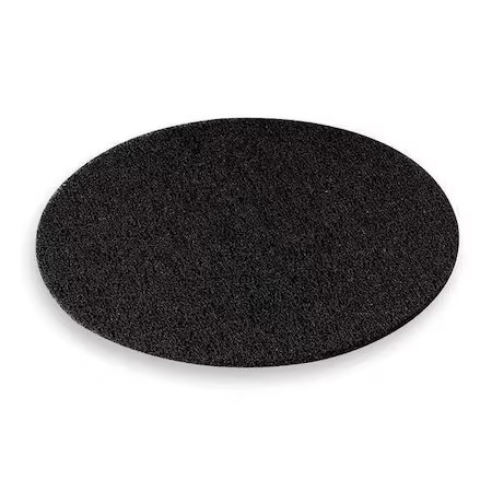 3M 7300 Stripping Pad, 18 In, Black, Pk5