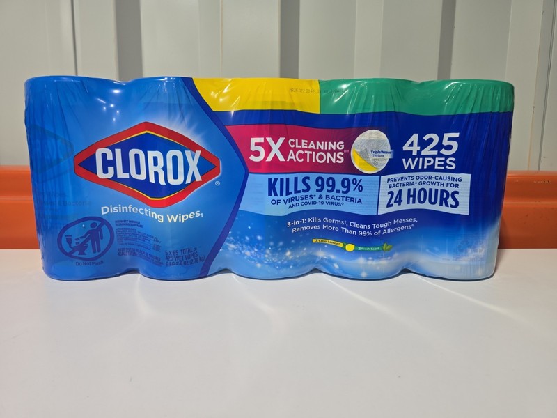 Clorox Disinfecting Wipes, 5 Pack (85-ct. Each) – Total 425 Cleaning Wipes