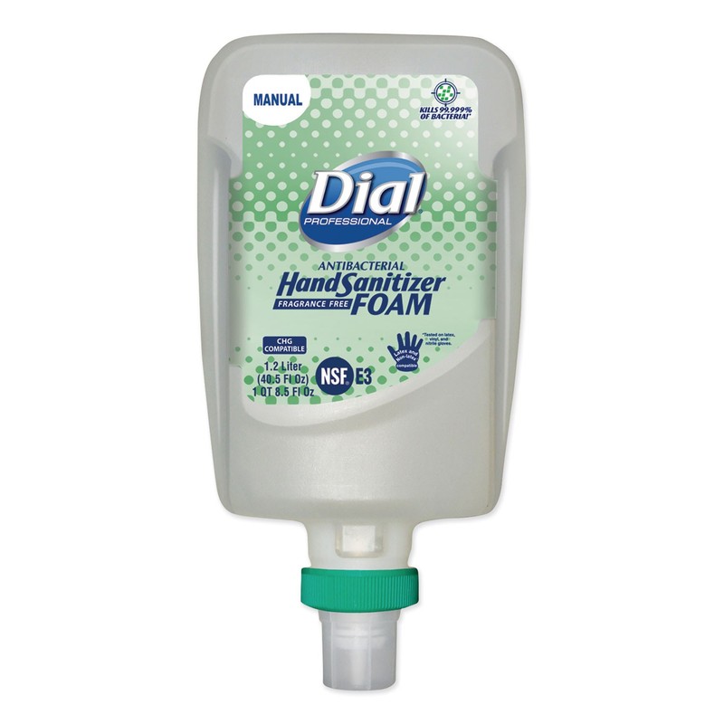 Dial? Professional Antibacterial Foaming Hand Sanitizer Refill for FIT Manual Di