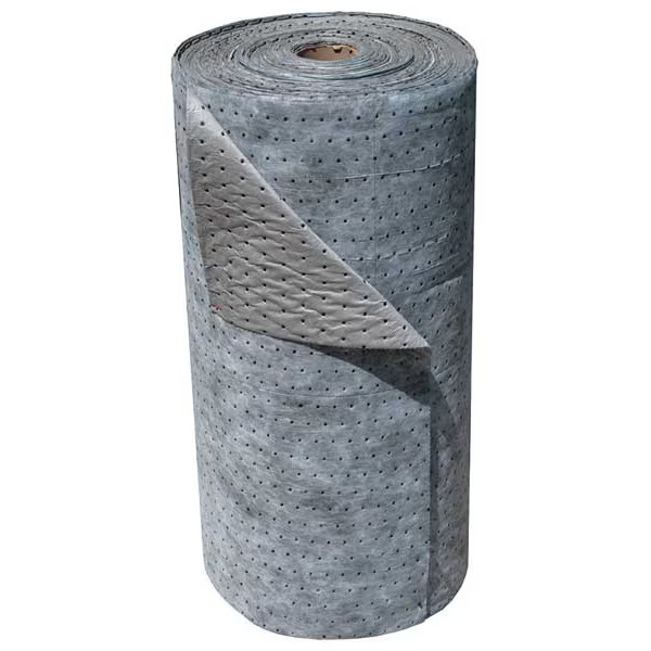 Oil-Dri Sorbent Roll, 48 gal, 30 in x 360 ft, , Gray, Polypropylene L91004