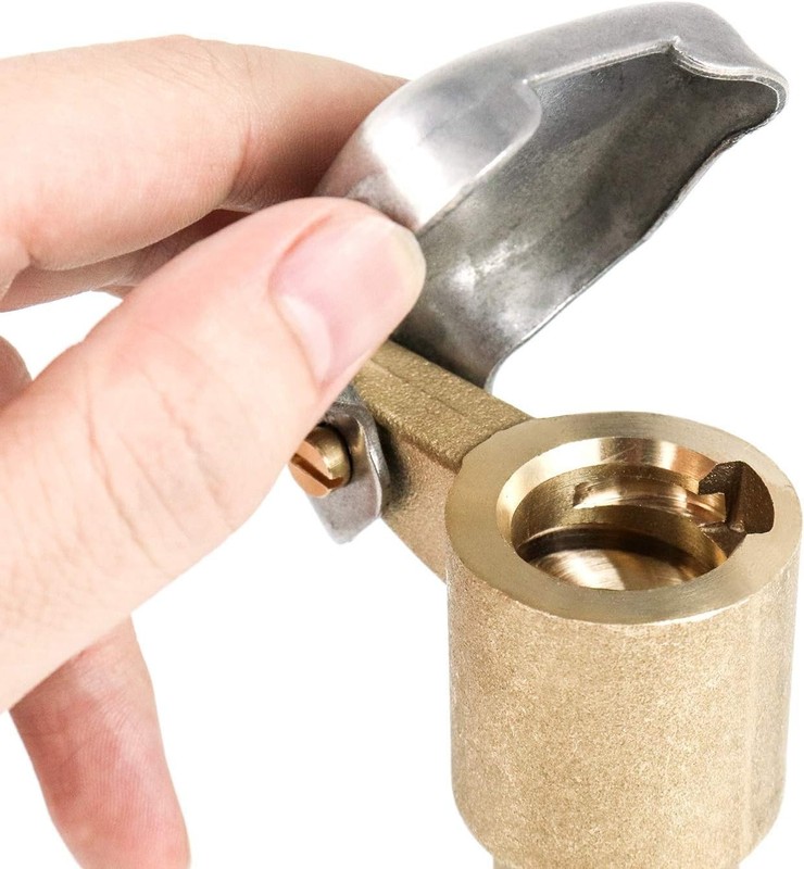 QWORK Quick Coupling Valve Key Set, 3/4-Inch Brass 3/4 inch, & gallery