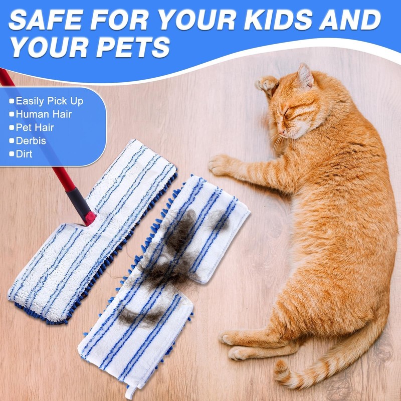 Mop Refills Compatible with O-Cedar Dual Action Flip Mop,SeaUncle Microfiber ... gallery