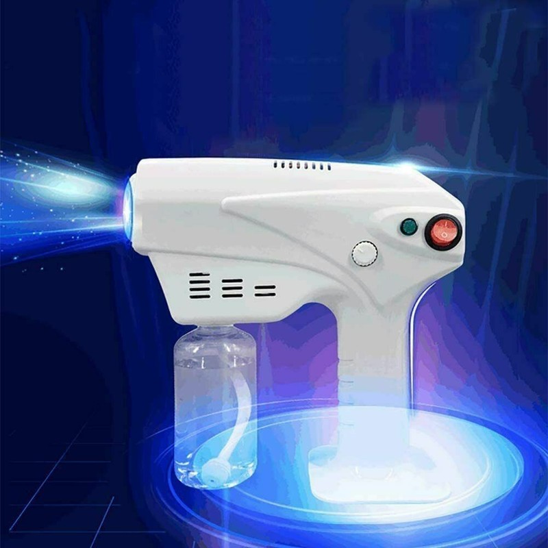 Nano Blue Light Steam Spray Disinfection Sprayer Gun 260ML 1200W Kills Bacteria