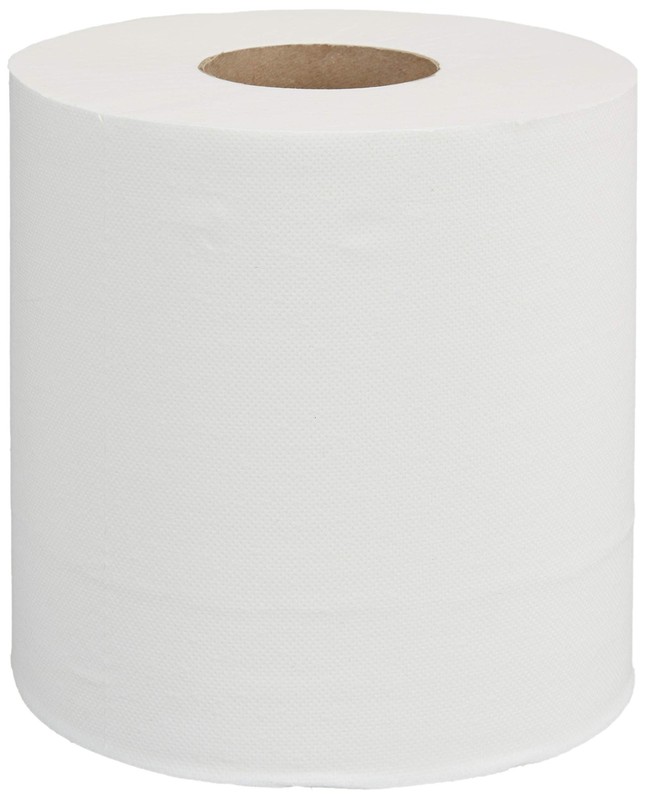 Amazon Basics 2-Ply White Centerpull Paper 600 Count (Pack of 6),