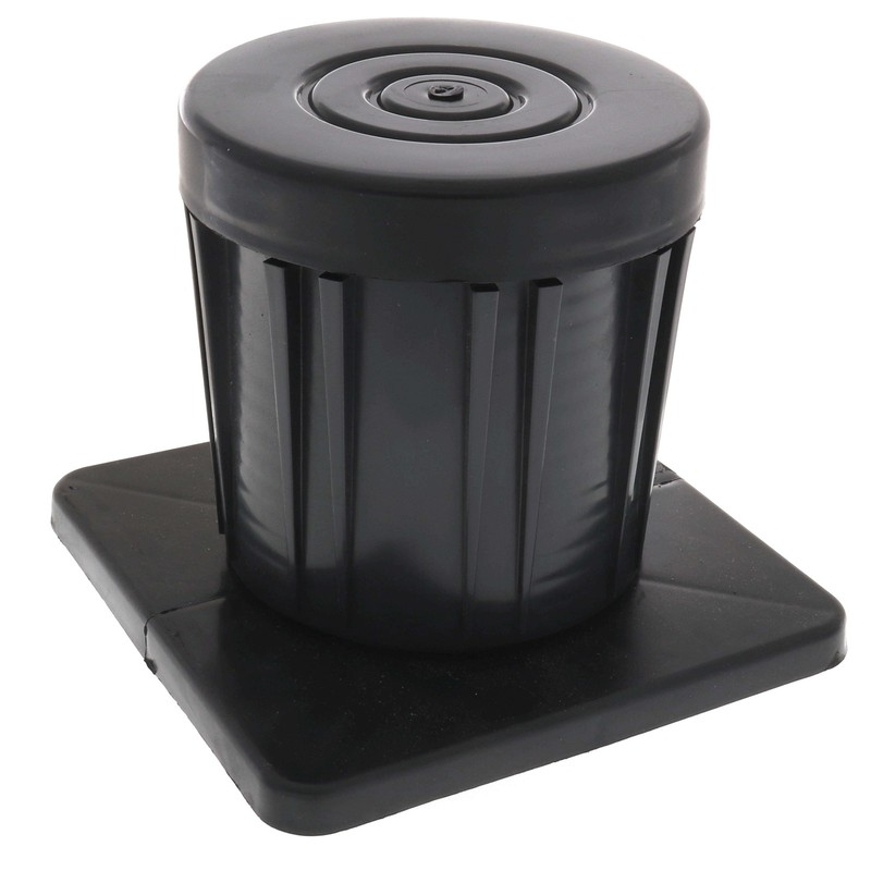 DIVERSITECH AER-8BL Riser 5-8" Black 300 lbs Capacity Adjustable Equipment
