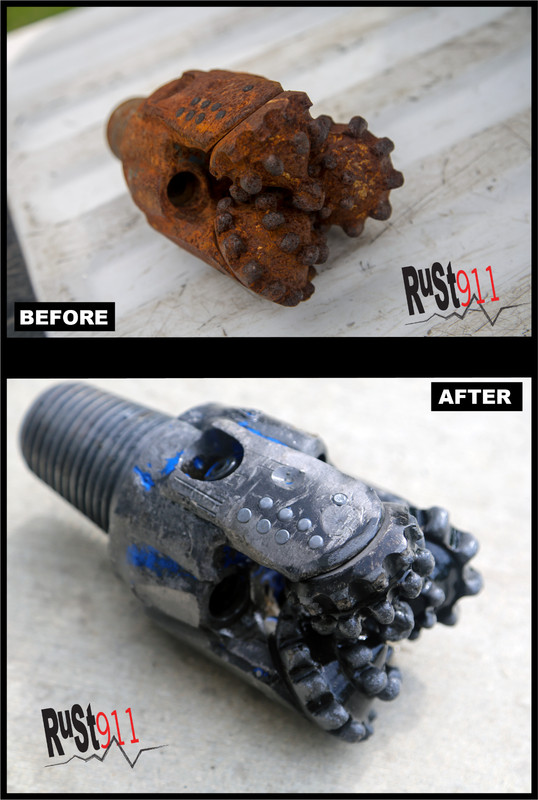 RUST911 16 oz jug that MAKES 2-gallons of Ultra Powerful Rust Remover FREE SHIP gallery