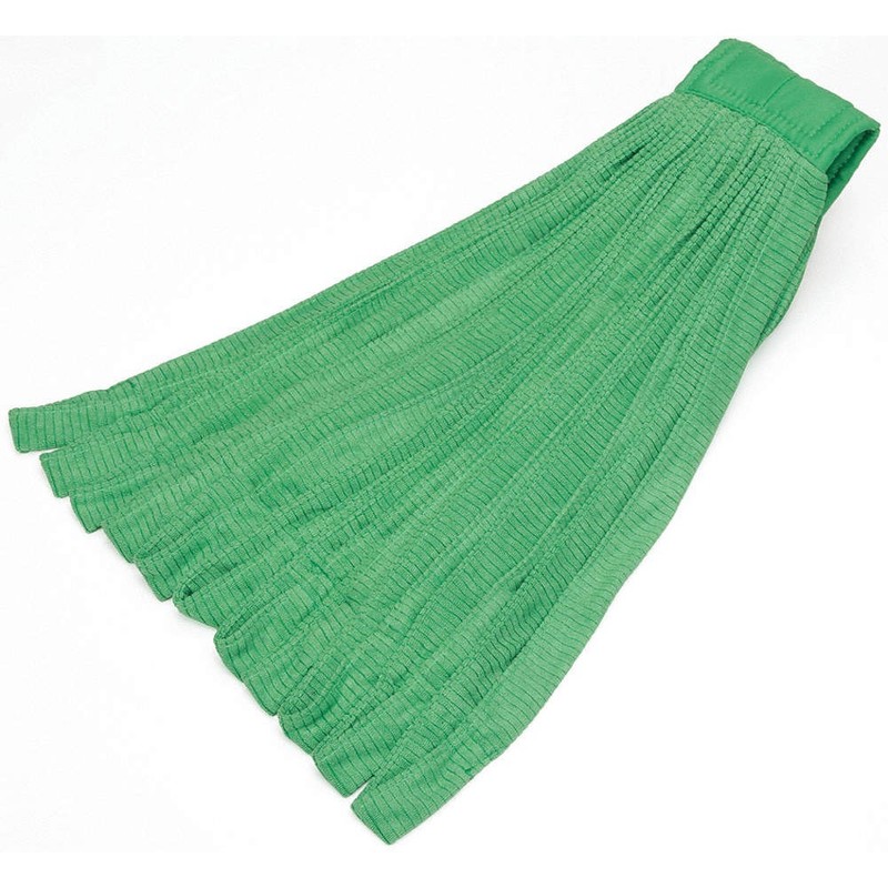 ABILITY ONE 7920-01-660-1490 Mop Head,Green,Microfiber 465W99