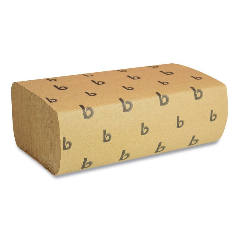 Boardwalk 6202 9" x 9-9/20" Multifold Paper Towels - Natural (16/Carton) New