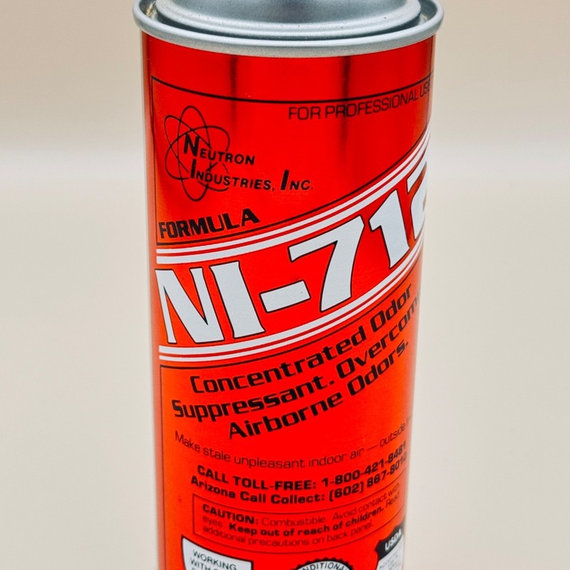 3 Cans of NI-712 Odor Suppressant 16 oz Neutron Industries Spray NO Sprayers gallery